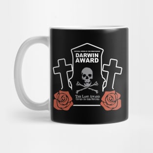 Darwin Award Comedy Badge Mug